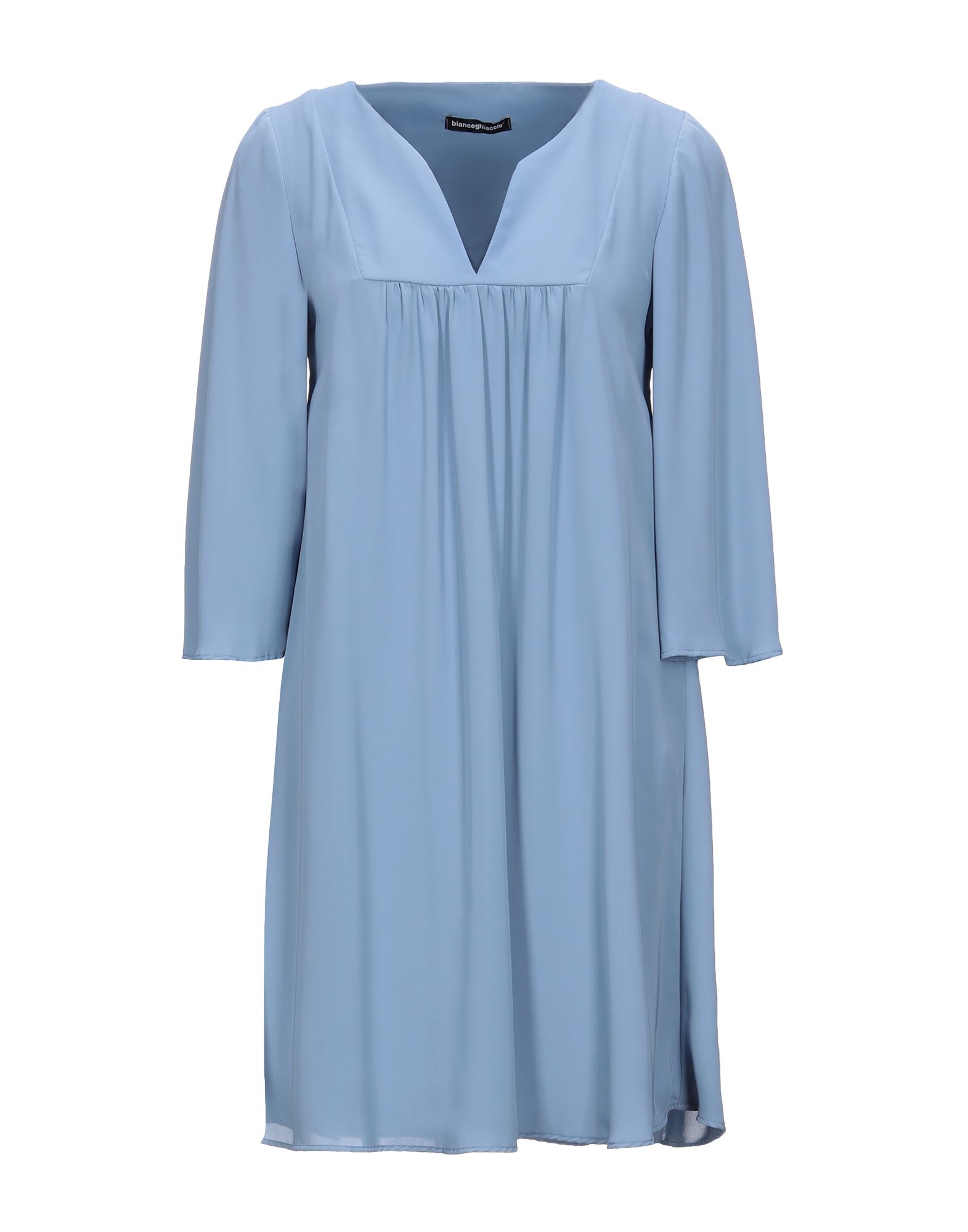 BIANCOGHIACCIO Mini-kleid Damen Blaugrau von BIANCOGHIACCIO