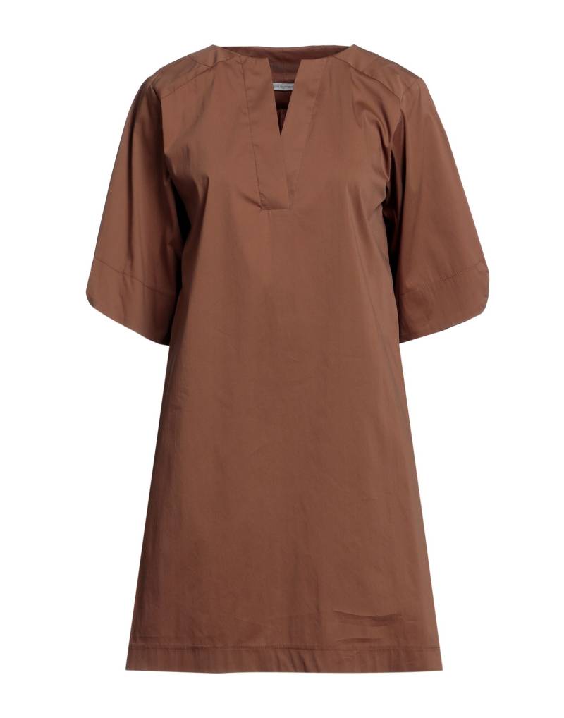 BIANCOGHIACCIO Mini-kleid Damen Braun von BIANCOGHIACCIO