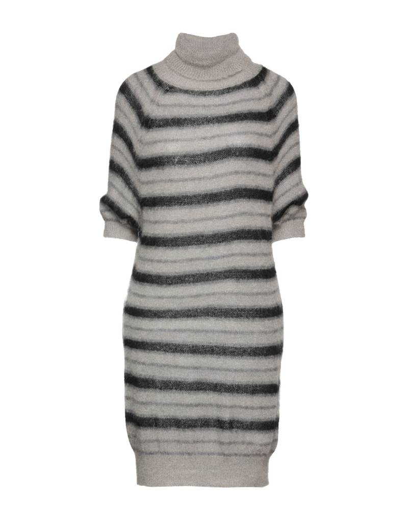 BIANCOGHIACCIO Mini-kleid Damen Grau von BIANCOGHIACCIO