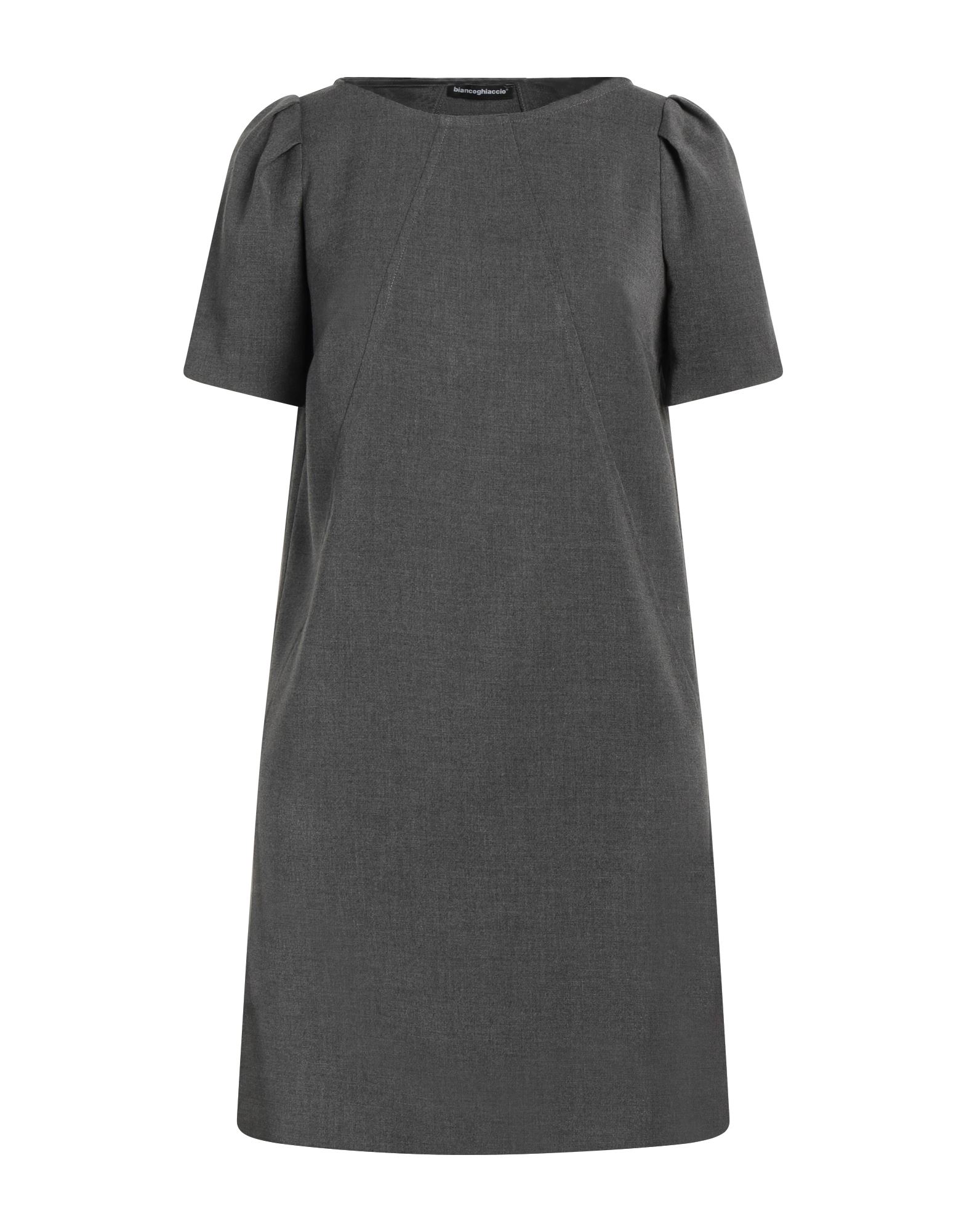 BIANCOGHIACCIO Mini-kleid Damen Grau von BIANCOGHIACCIO