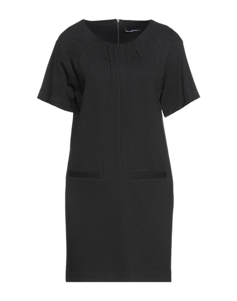 BIANCOGHIACCIO Mini-kleid Damen Schwarz von BIANCOGHIACCIO