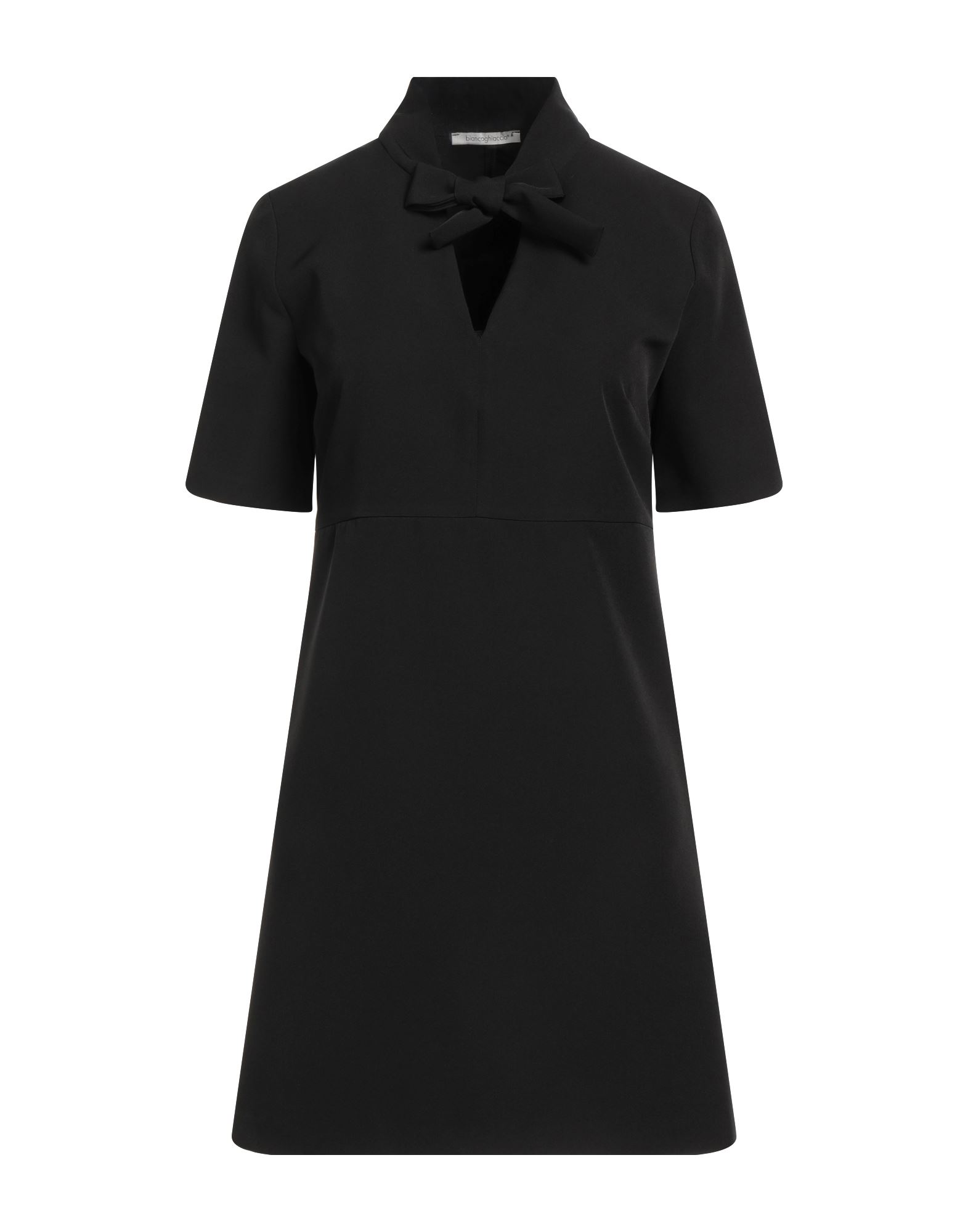 BIANCOGHIACCIO Mini-kleid Damen Schwarz von BIANCOGHIACCIO