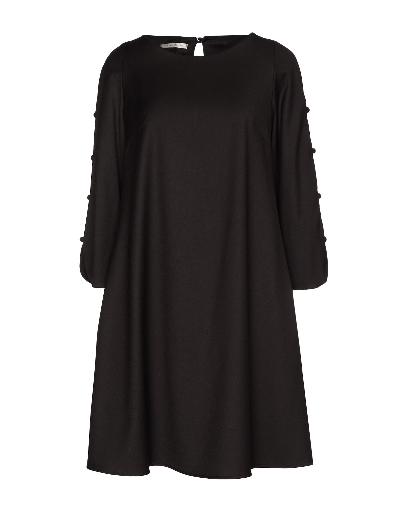 BIANCOGHIACCIO Mini-kleid Damen Schwarz von BIANCOGHIACCIO