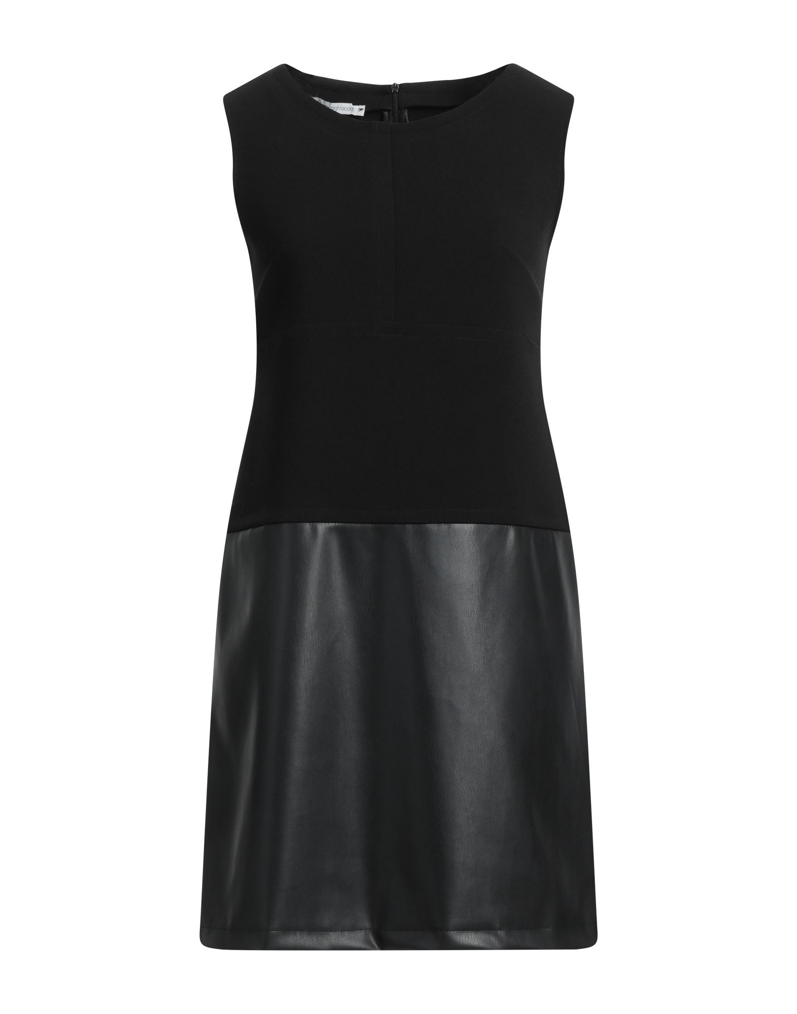 BIANCOGHIACCIO Mini-kleid Damen Schwarz von BIANCOGHIACCIO