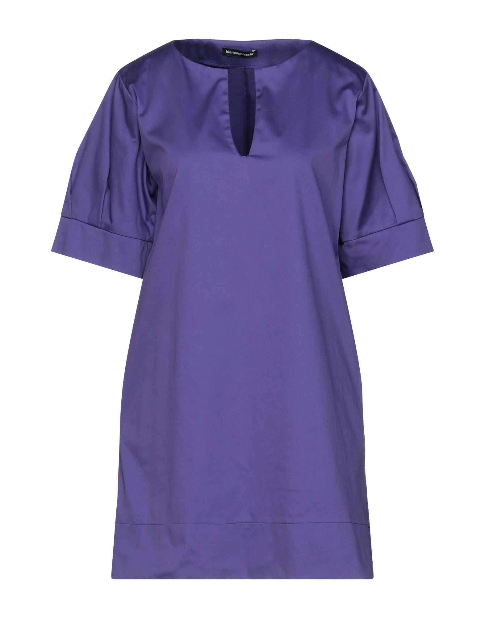 BIANCOGHIACCIO Mini-kleid Damen Violett von BIANCOGHIACCIO