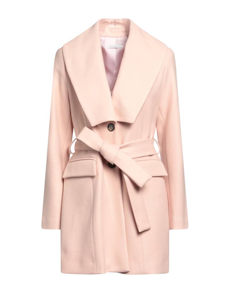 BIANCOGHIACCIO Mantel Damen Hellrosa von BIANCOGHIACCIO