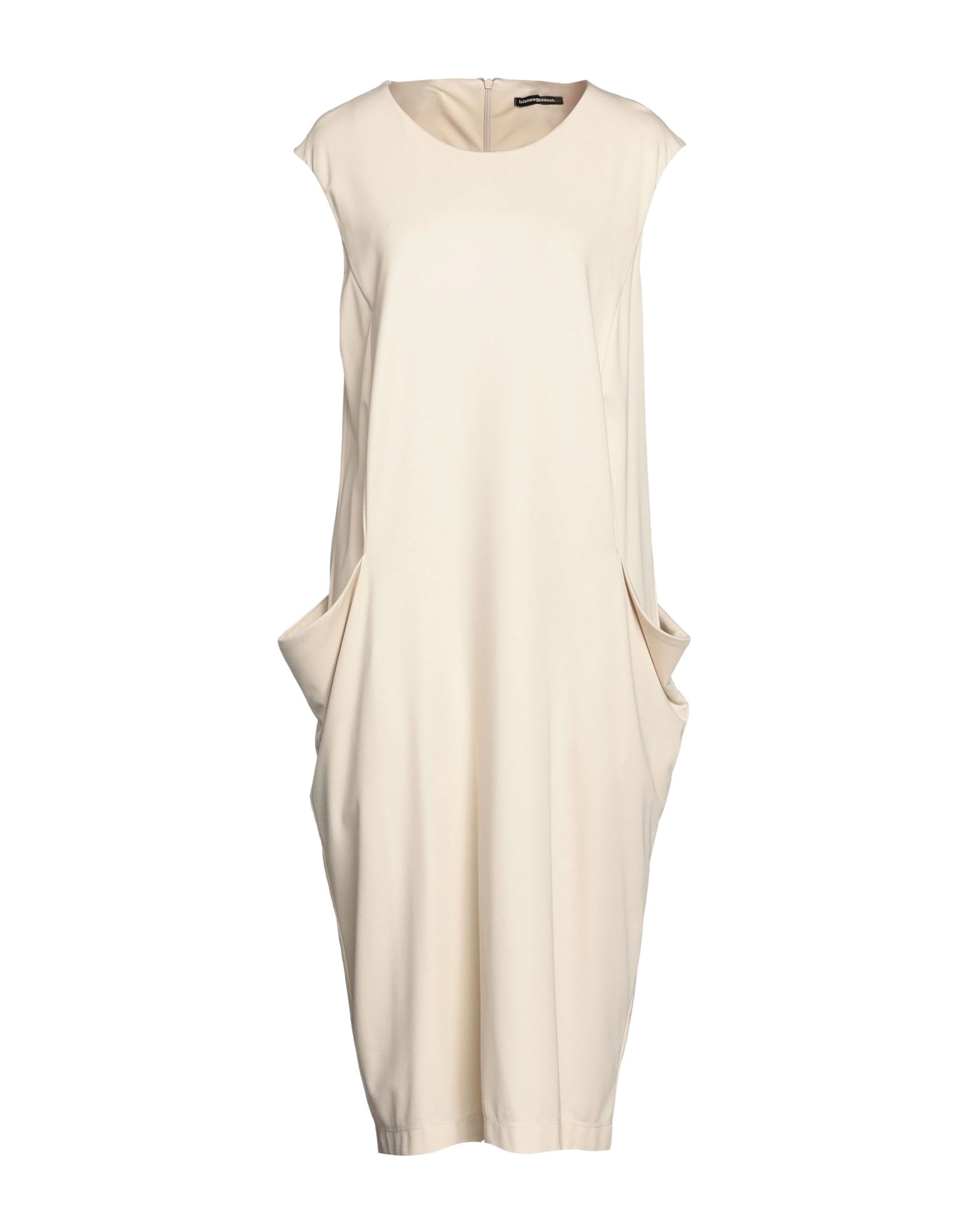 BIANCOGHIACCIO Midi-kleid Damen Beige von BIANCOGHIACCIO