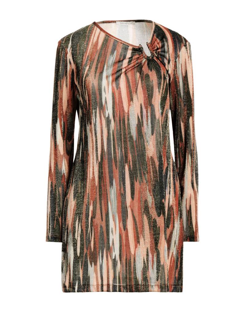 BIANCOGHIACCIO Mini-kleid Damen Braun von BIANCOGHIACCIO