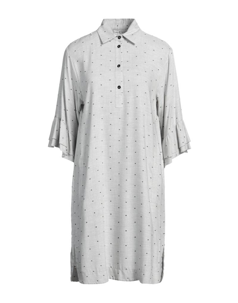 BIANCOGHIACCIO Mini-kleid Damen Hellgrau von BIANCOGHIACCIO
