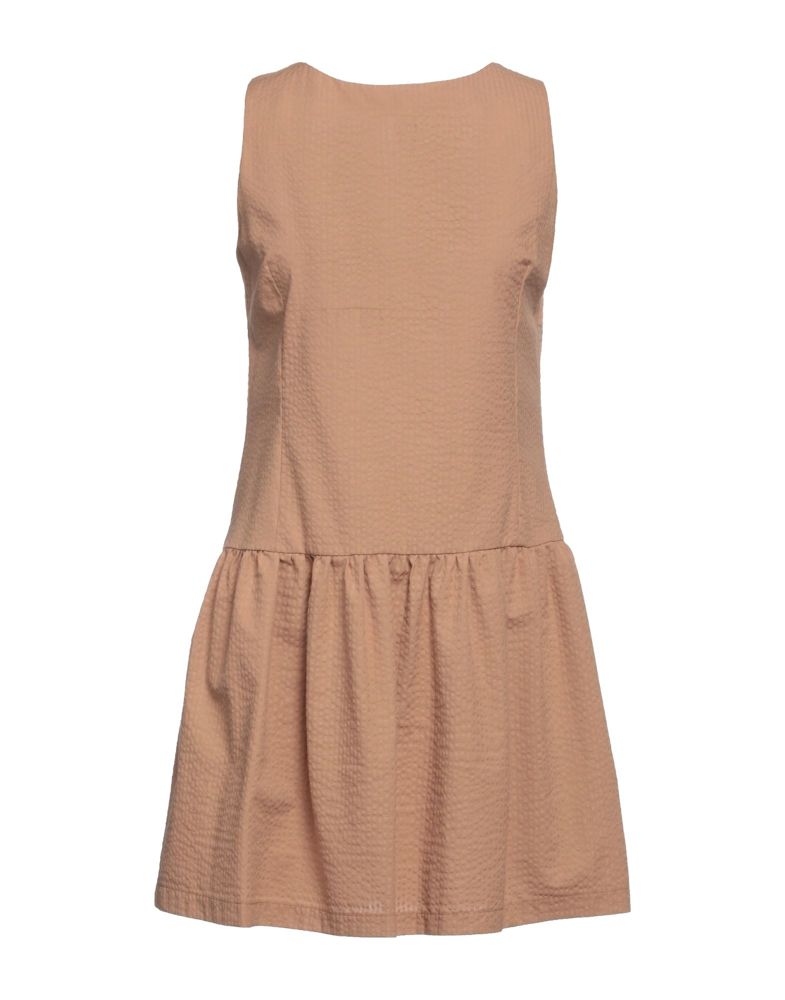 BIANCOGHIACCIO Mini-kleid Damen Sand BIANCOGHIACCIO Mini-kleid Damen Sand von BIANCOGHIACCIO