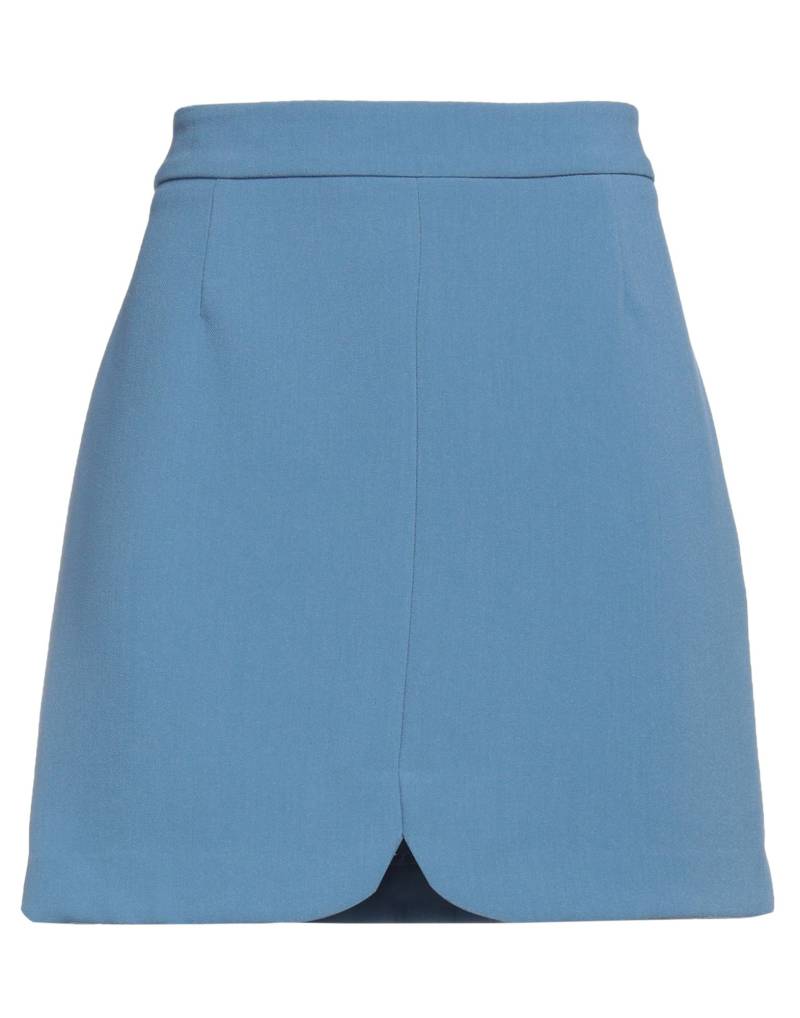 BIANCOGHIACCIO Minirock Damen Blaugrau von BIANCOGHIACCIO