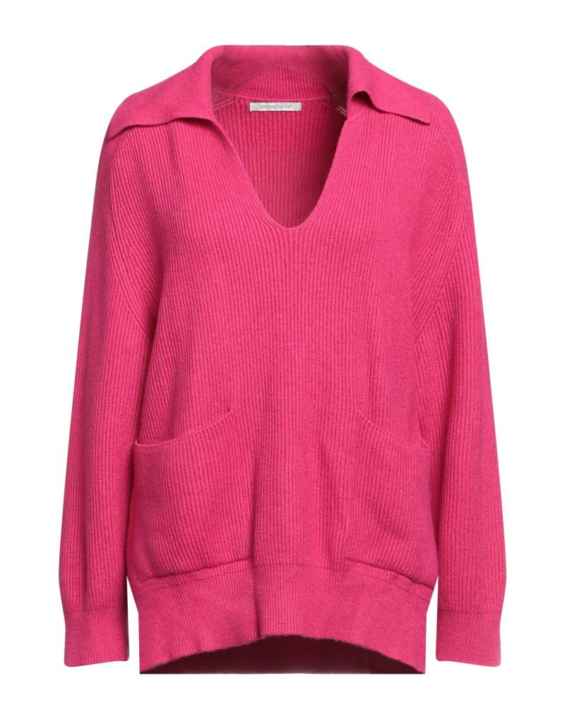 BIANCOGHIACCIO Pullover Damen Fuchsia von BIANCOGHIACCIO