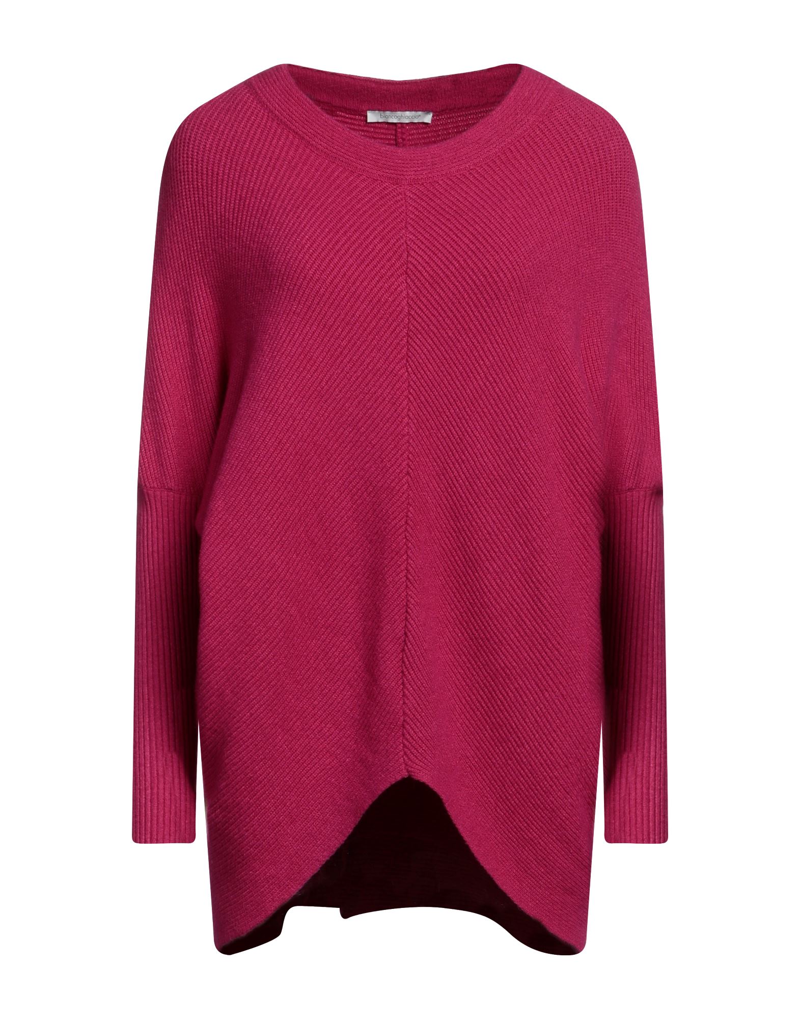 BIANCOGHIACCIO Pullover Damen Magenta von BIANCOGHIACCIO