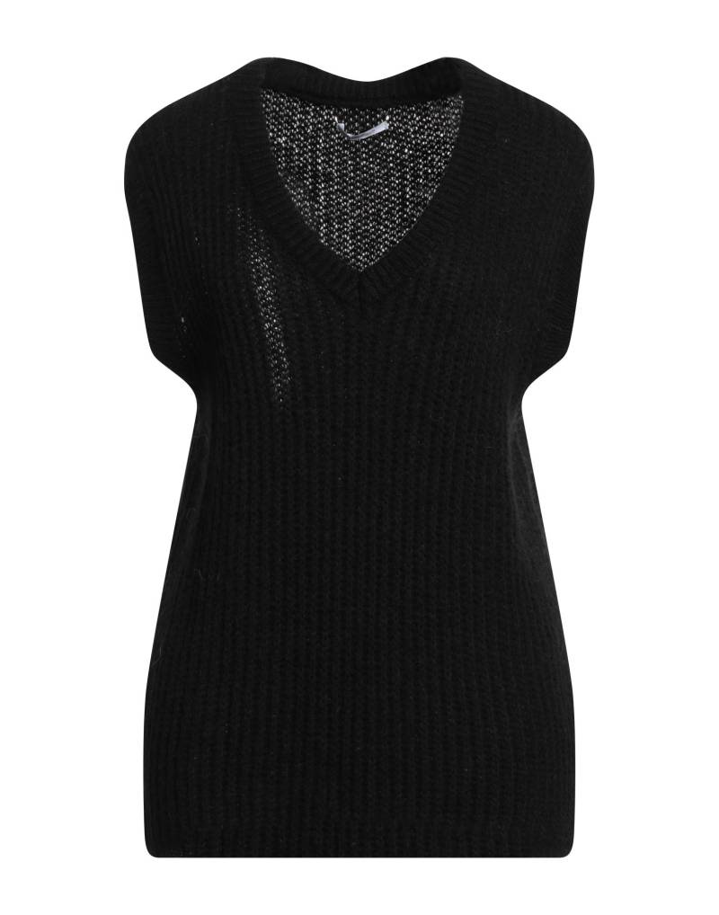 BIANCOGHIACCIO Pullover Damen Schwarz von BIANCOGHIACCIO