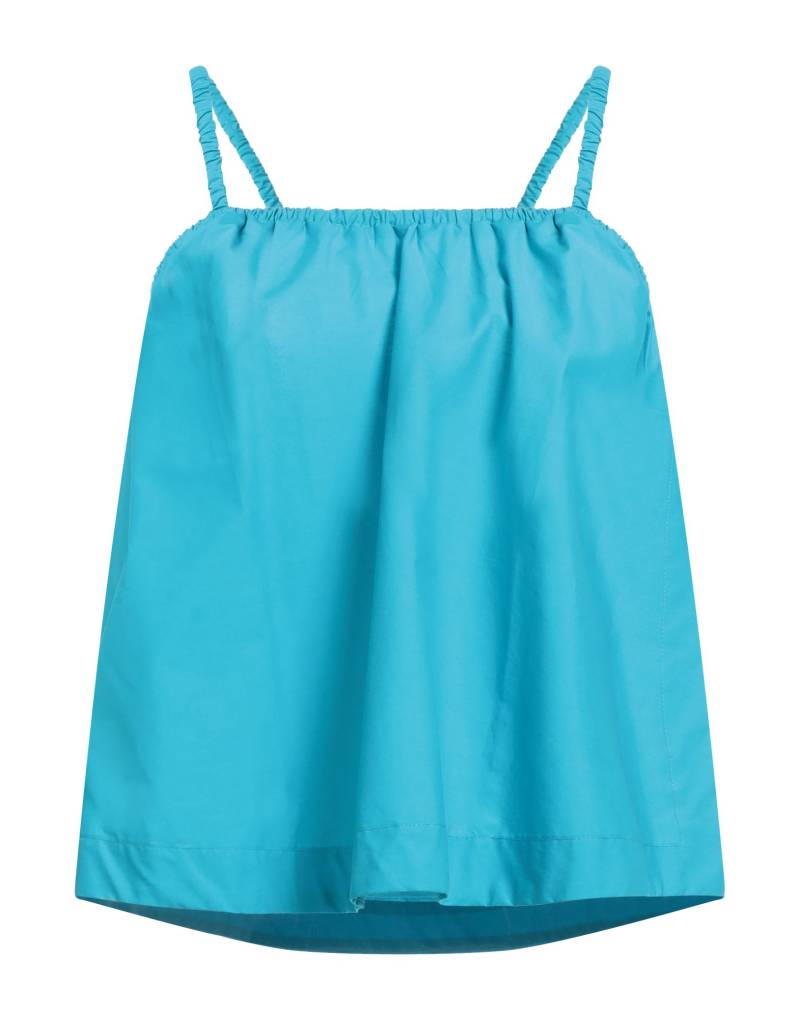 BIANCOGHIACCIO Top Damen Azurblau von BIANCOGHIACCIO