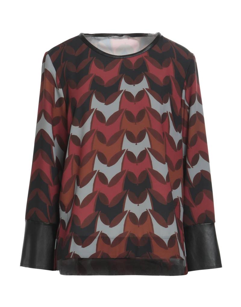 BIANCOGHIACCIO Top Damen Braun von BIANCOGHIACCIO