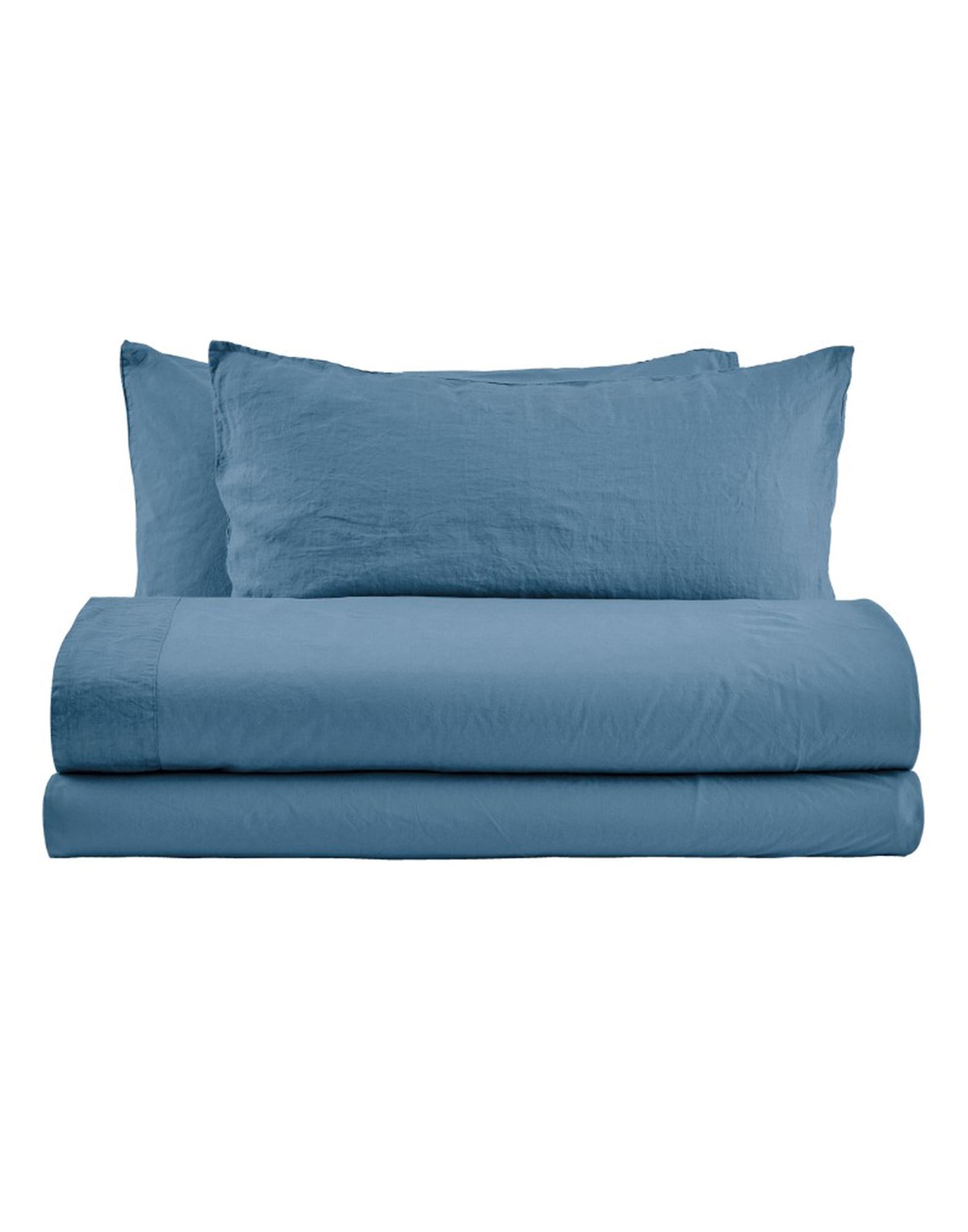 BIANCOPERLA Bettgarnitur Unisex Blau von BIANCOPERLA