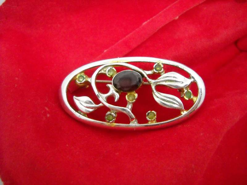 Brosche Made in Italy 50Er Jahre Silber von BIANGELS