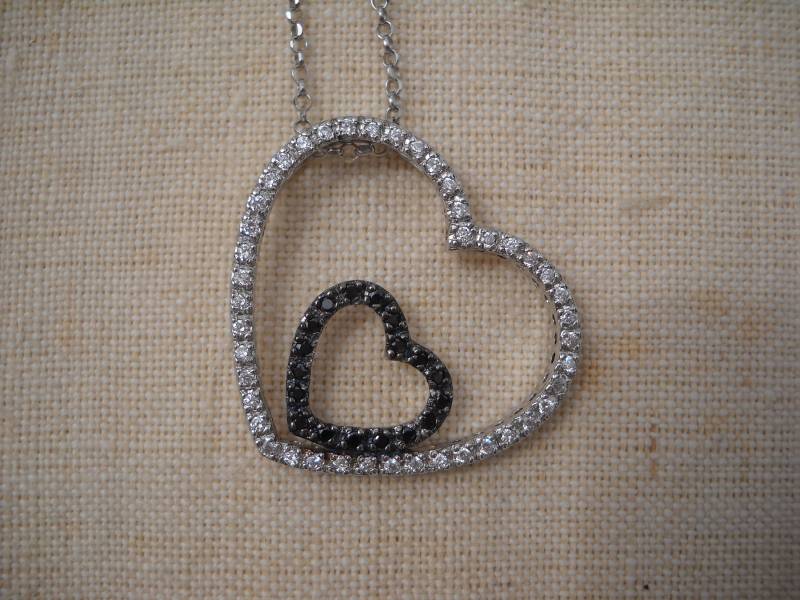 Collier High-End-Vintage - Rola Kette Und Herz-Anhänger Made in Italy 80Er Jahre von BIANGELS