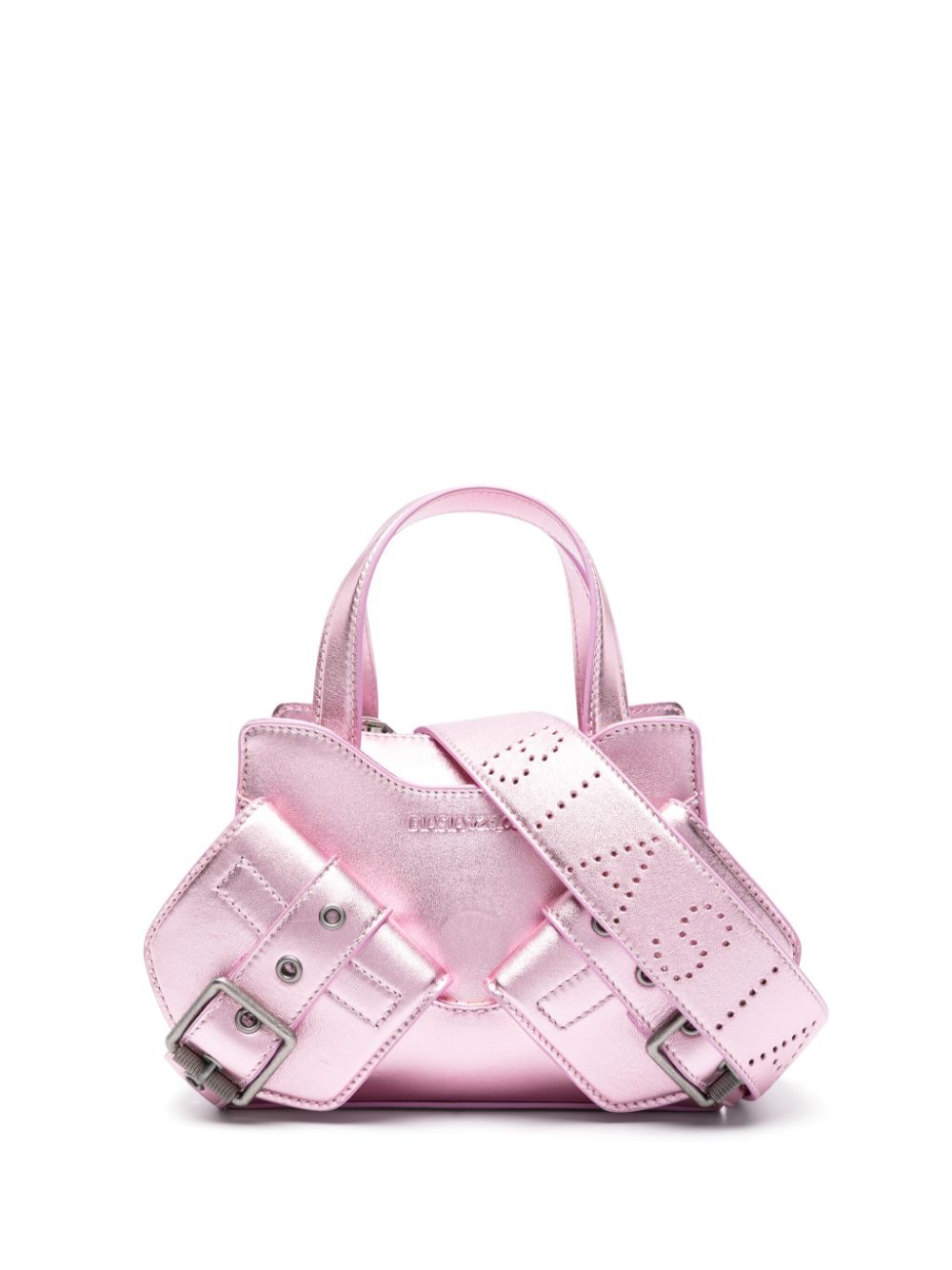 BIASIA Handtasche mit Logo-Prägung - Rosa von BIASIA