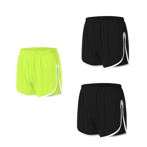 BIATWOWR Herren Unterhosen Lose Split Side Trunk Herren Boxershorts Unterwäsche Herren Schlafanzug Unterhose von BIATWOWR