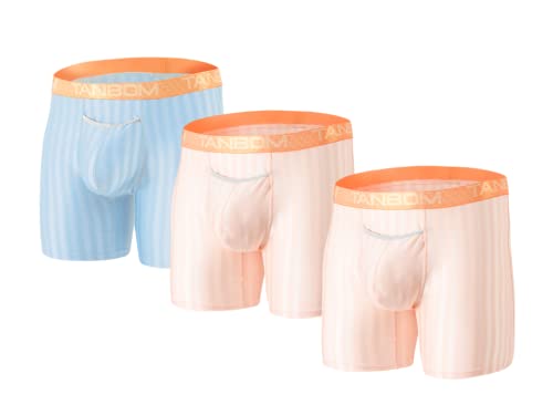BIATWOWR Herren Unterwäsche Offene Boxershorts Briefs Bequem Atmungsaktiv Passform Boxer Unterwäsche Männer 3 Multi 2XL BIATWOWR Herren Unterwäsche Offene Boxershorts Briefs Bequem Atmungsaktiv Passform Boxer Unterwäsche Männer 3 Multi 2XL von BIATWOWR