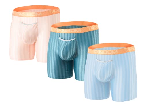 BIATWOWR Herren Unterwäsche Offene Boxershorts Briefs Bequem Atmungsaktiv Passform Boxer Unterwäsche Männer 3 Multi L BIATWOWR Herren Unterwäsche Offene Boxershorts Briefs Bequem Atmungsaktiv Passform Boxer Unterwäsche Männer 3 Multi L von BIATWOWR