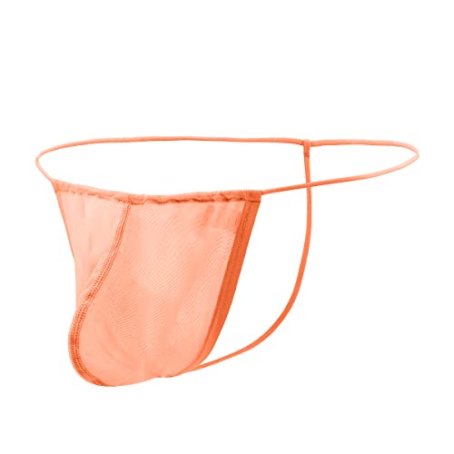 BIATWOWR Men's Transparent G-String Underwear with Enhanced Pouch and Short Legs BIATWOWR Men's Transparent G-String Underwear with Enhanced Pouch and Short Legs von BIATWOWR