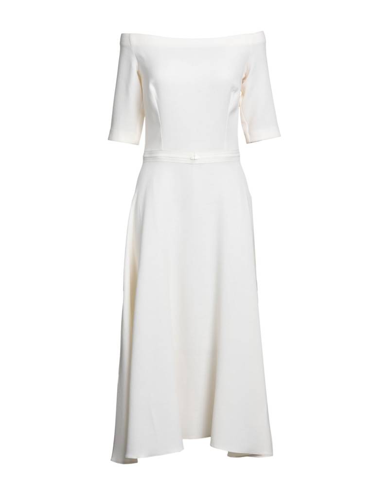 BIBI BACHTADZE Midi-kleid Damen Elfenbein von BIBI BACHTADZE