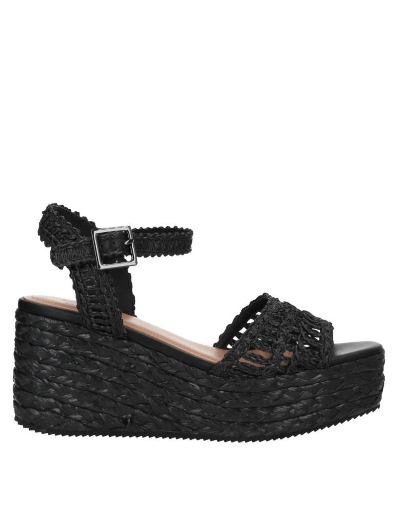 BIBI LOU Espadrilles Damen Schwarz von BIBI LOU