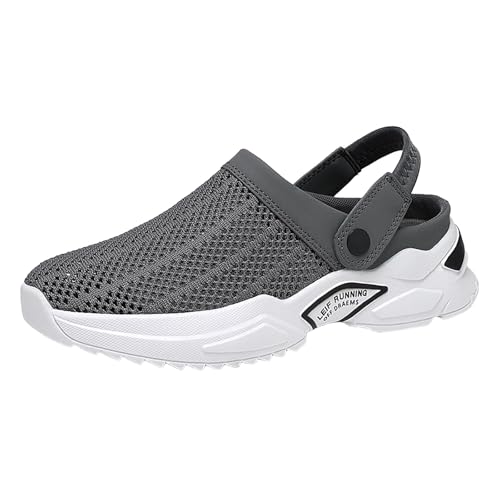 BIBOKAOKE Badeschuhe Herren Elegant Joggingschuhe Mode Hausschuhe Leicht Slip on Strandschuhe Bequem Laufschuhe Wasserdicht Stoff Weich Sandalen Weite Sportschuhe Komfort Strandschuhe von BIBOKAOKE