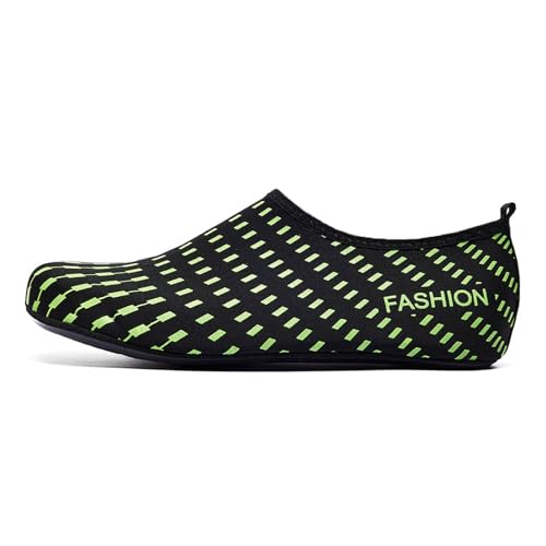 BIBOKAOKE Badeschuhe Herren Retro Strandschuhe Freizeit Arbeitsschuhe Bequem Stoff Weich Strandschuhe Leicht Turnschuhe Schnell Trocknend Laufschuhe Komfort Hausschuhe Wasserdicht Joggingschuhe von BIBOKAOKE