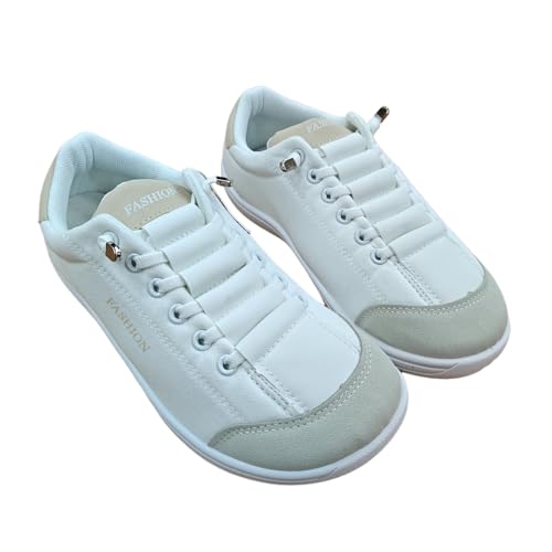 BIBOKAOKE Barfußschuhe Damen Weit Zehenschuhe Breite Füße Schuhe Zero-Drop Sohle Minimalistische Traillaufschuhe Walkingschuhe Einfarbig von BIBOKAOKE