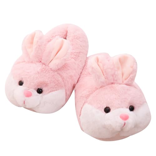 BIBOKAOKE Damen Häschen Niedliche Cartoon Tier Hausschuhe Geschenke Lustige Tierschuhe pantoffeln Indoor Weich Plüsch Baumwollschuhe Herbst und Winter BIBOKAOKE Damen Häschen Niedliche Cartoon Tier Hausschuhe Geschenke Lustige Tierschuhe pantoffeln Indoor Weich Plüsch Baumwollschuhe Herbst und Winter von BIBOKAOKE