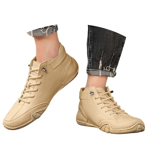 BIBOKAOKE Flache Schuhe Herren Bequem Air Schuhe mit Riemen Weite Barfuss Stiefeletten Hohe Stiefel Mode Freizeitschuhe Gummistiefel Weich Gartenstiefel Fitnessschuhe Trekkingschuhe Walkingschuhe BIBOKAOKE Flache Schuhe Herren Bequem Air Schuhe mit Riemen Weite Barfuss Stiefeletten Hohe Stiefel Mode Freizeitschuhe Gummistiefel Weich Gartenstiefel Fitnessschuhe Trekkingschuhe Walkingschuhe von BIBOKAOKE