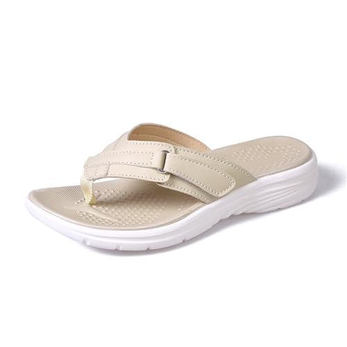 BIBOKAOKE Flip Flops Damen Bequem Zehentrenner mit Weich Sohlen Freizeit Slipper Rutschfest Strandschuhe Leicht Hausschuhe Weite Pantolette Wasserdicht Schlappen Slip on Sommerschuhe Wasserschuhe BIBOKAOKE Flip Flops Damen Bequem Zehentrenner mit Weich Sohlen Freizeit Slipper Rutschfest Strandschuhe Leicht Hausschuhe Weite Pantolette Wasserdicht Schlappen Slip on Sommerschuhe Wasserschuhe von BIBOKAOKE
