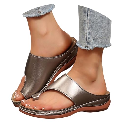 BIBOKAOKE Flip Flops Damen Waschbare Strandschuhe Rutschfest Sandalen Bequem Sneaker Einfarbige Lederschuhe Freizeit Freizeitschuhe Orthopädische Laufschuhe Schnell Trocknend Tanzschuhe Slipper BIBOKAOKE Flip Flops Damen Waschbare Strandschuhe Rutschfest Sandalen Bequem Sneaker Einfarbige Lederschuhe Freizeit Freizeitschuhe Orthopädische Laufschuhe Schnell Trocknend Tanzschuhe Slipper von BIBOKAOKE