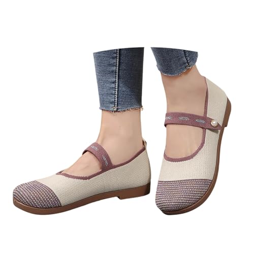 BIBOKAOKE Freizeit Schuhe Damen Retro Gewebte Mesh Riemchenballerina Weite H Tanzschuhe Rutschfest Gymnastikschuhe Bequem Freizeitschuhe Mittelalter Trachtenschuhe Leicht Orthorinas Ballerina BIBOKAOKE Freizeit Schuhe Damen Retro Gewebte Mesh Riemchenballerina Weite H Tanzschuhe Rutschfest Gymnastikschuhe Bequem Freizeitschuhe Mittelalter Trachtenschuhe Leicht Orthorinas Ballerina von BIBOKAOKE