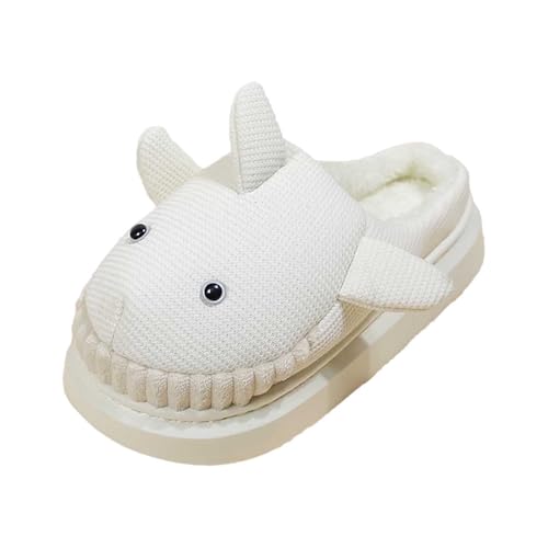 BIBOKAOKE Hausschuhe Damen Cartoon-Tiere Warme Anti-Rutsch Pantoffeln gemütliche Schuhe weich für drinnen draußen bequem Reinschlüpfen Flache Absatz Hauspantoffeln von BIBOKAOKE