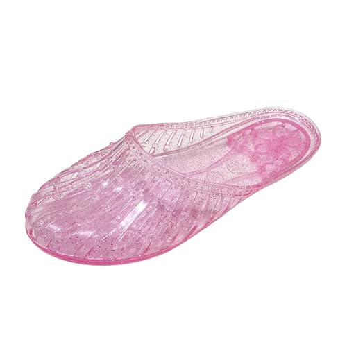 BIBOKAOKE Hausschuhe Damen Casual Schlupfschuhe Jelly Sandalen Trendy Flip Flops Dicker Absatz Kristall Anti-Rutsch Hausschuhe BIBOKAOKE Hausschuhe Damen Casual Schlupfschuhe Jelly Sandalen Trendy Flip Flops Dicker Absatz Kristall Anti-Rutsch Hausschuhe von BIBOKAOKE