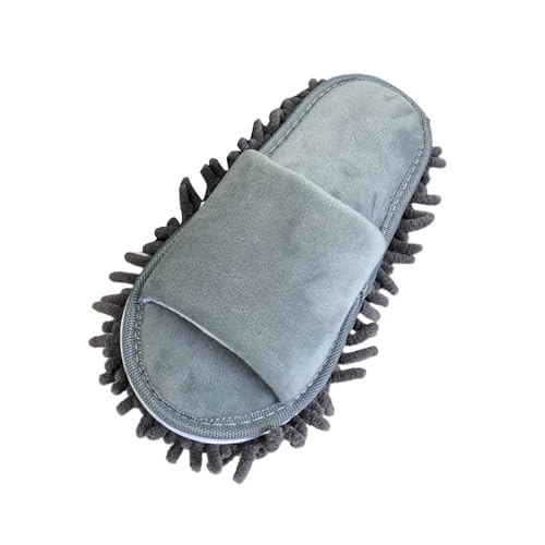 BIBOKAOKE Hausschuhe Damen Einfarbig Offene Zehen Plüsch Warme Slippers Abnehmbaren Pantoffeln Winter Casual Winterhausschuhe Leichte Hausschlappen Atmungsaktive Hauspantoffeln von BIBOKAOKE