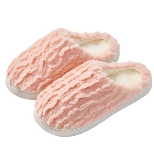 BIBOKAOKE Hausschuhe Damen Plüsch Stylisches Einfarbig Weich Slippers Winter Geschlossene Pantoffeln Leichte Weicher Filzpantoffeln Classic Badeschuhe Schuhe BIBOKAOKE Hausschuhe Damen Plüsch Stylisches Einfarbig Weich Slippers Winter Geschlossene Pantoffeln Leichte Weicher Filzpantoffeln Classic Badeschuhe Schuhe von BIBOKAOKE