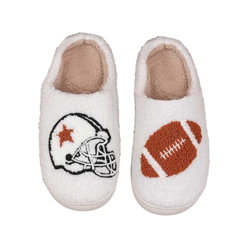 BIBOKAOKE Hausschuhe Damen flauschige Herbst- und Winter komfort Warm Schuhe Bequemer beiläufiger Baumwollflachs-Anti-RutschSlipper von BIBOKAOKE