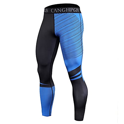 BIBOKAOKE Herren Kompressionshose Sport Leggings Lange Laufhosen Schnell Trocknend Atmungsaktiv Leicht Sport Running Lang Hose Camouflage Fitness Jogginghose Berglauf Hose, Offroad-Laufen von BIBOKAOKE