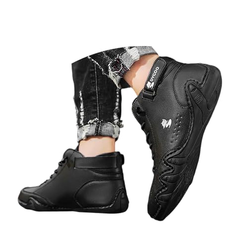 BIBOKAOKE Joggingschuhe Herren Trekkingschuhe Wasserdicht Mid Kletterschuhe Bergsteigen Klettern Wandern Schuhe Hiking Boots Leicht Wanderschuhe Atmungsaktiv Wanderstiefel Outdoorschuhe von BIBOKAOKE