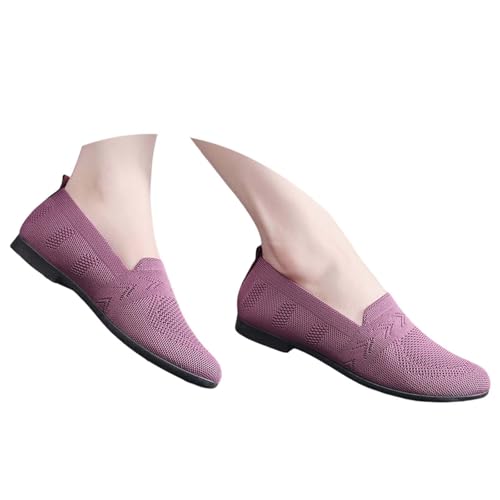 BIBOKAOKE Loafer Damen Gewebte Mesh Sneaker Leicht Walkingschuhe Bequem Flache Turnschuhe Slip on Slipper mit Weich Sohlen Einfarbige Atmungsaktiv Freizeitschuhe Sport Yoga Fitness Sommerschuhe BIBOKAOKE Loafer Damen Gewebte Mesh Sneaker Leicht Walkingschuhe Bequem Flache Turnschuhe Slip on Slipper mit Weich Sohlen Einfarbige Atmungsaktiv Freizeitschuhe Sport Yoga Fitness Sommerschuhe von BIBOKAOKE