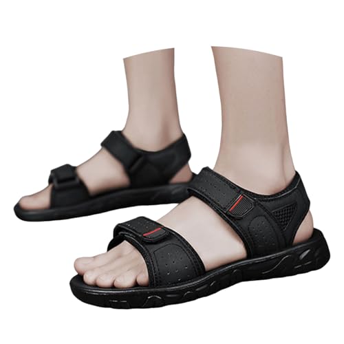 BIBOKAOKE Plateau Schuhe Herren Komfort Joggingschuhe Mode Schuhe Wasserdicht Stoff Weich Strandschuhe Bequem Walkingschuhe Weite Schnell Trocknend Hausschuhe Freizeit Laufschuhe Elegant Pantolette von BIBOKAOKE
