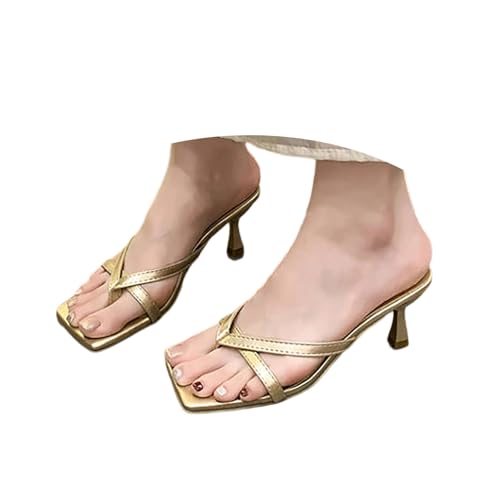 BIBOKAOKE Sandalen Damen Sommer Strand Komfort Hausschuhe Mode Schuhe Weich Sohlen Sandalen Wasserdicht Slipper Slip on Slides Leicht Joggingschuhe Freizeit Sportschuhe Elegant Slipper von BIBOKAOKE