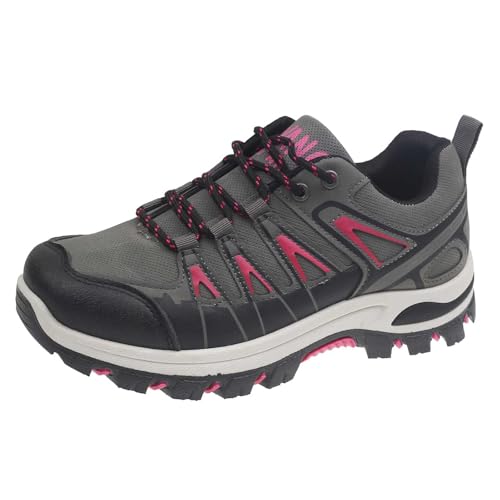 BIBOKAOKE Sneaker Damen Flache Schuhe Mesh Vintage Style Laufschuhe Bequem leicht Schnürschuhe Stilvoll Komfortabel Turnschuhe Warm Freizeitschuhe Herbst von BIBOKAOKE