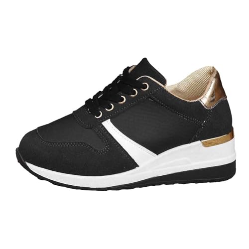 BIBOKAOKE Sneaker Damen Flache leichte Arbeitsschuhe sportliche atmungsaktive weicher Sohle Farbblock Oversize Freizeitschuhe Bequem Walkingschuhe BIBOKAOKE Sneaker Damen Flache leichte Arbeitsschuhe sportliche atmungsaktive weicher Sohle Farbblock Oversize Freizeitschuhe Bequem Walkingschuhe von BIBOKAOKE